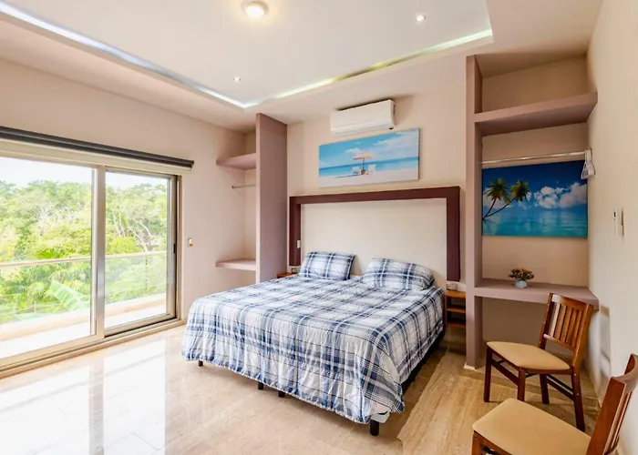 Apartamento Habitación 1 Cama King, Tulum Country Home, Con Muelle De Pesca, Club De Playa, Alberca, Cenote Y Campo De Golf, Contrata Day Pass Bahia Principe *